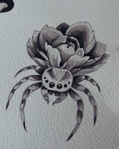 cute spider flower