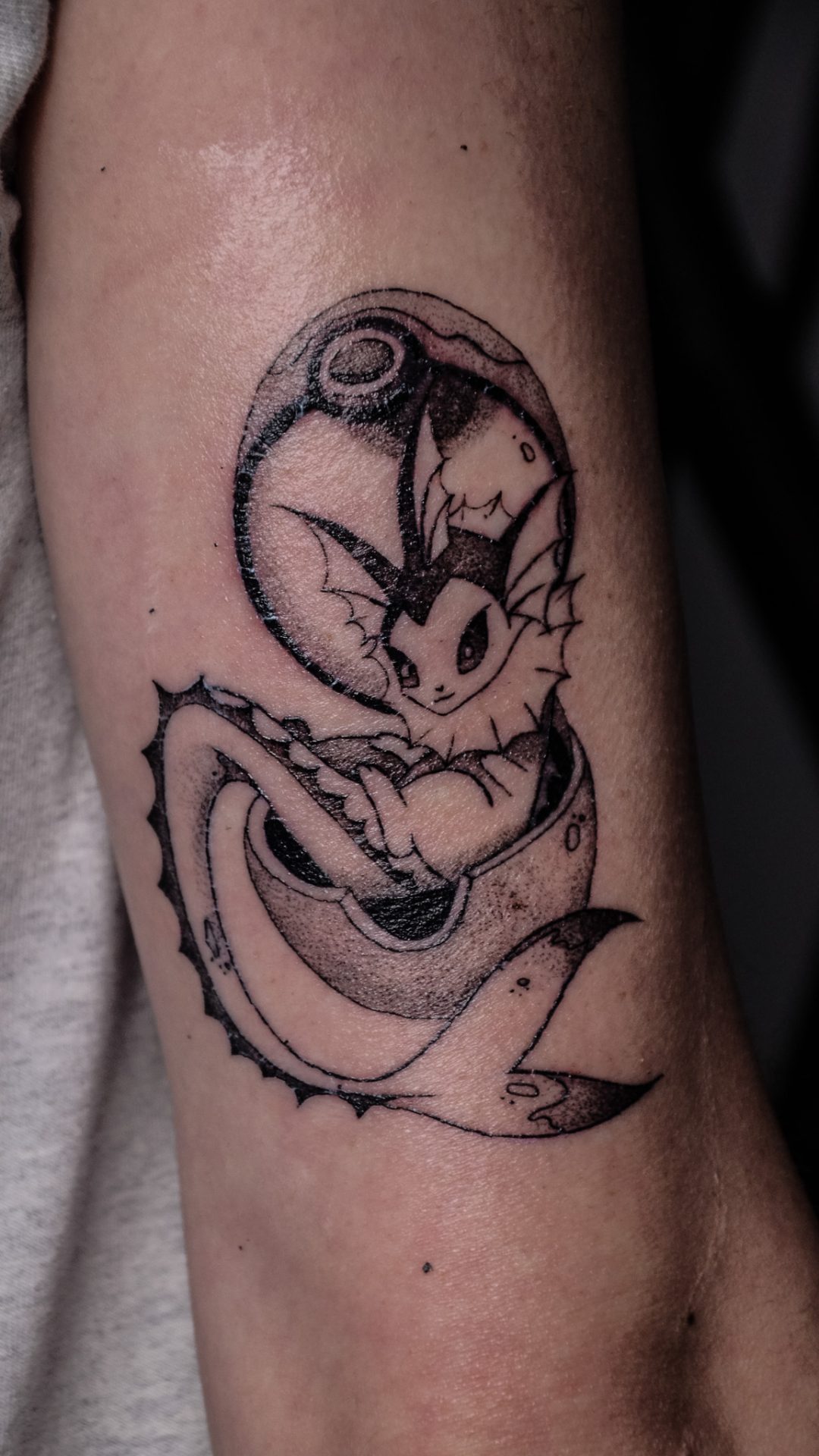 vaporeon pokemon tattoo